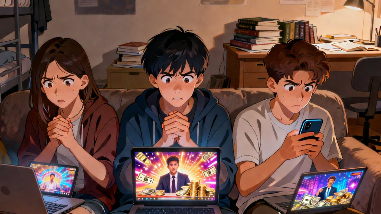 성공팔이 영상에 유혹 당한 사람들